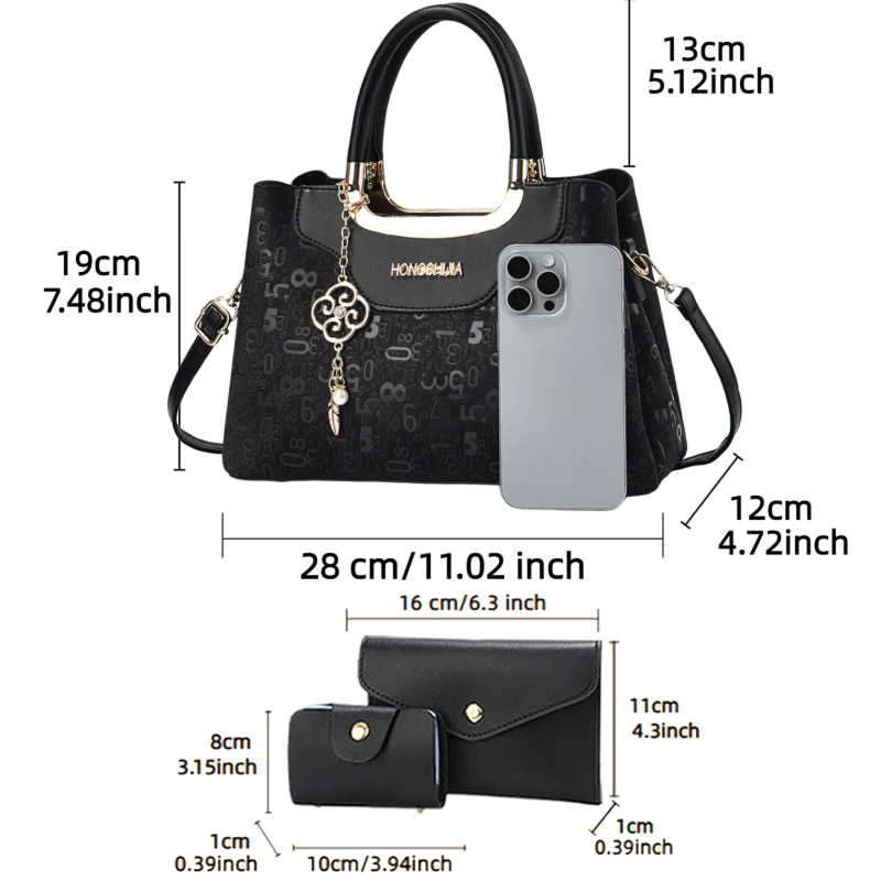 Set Tas Tangan Wanita 3-in-1,  - Luxurious Bag ulasan dan harga