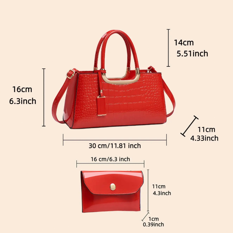 Set Tas Tangan Wanita, Tas Sel - Luxurious Bag ulasan dan harga