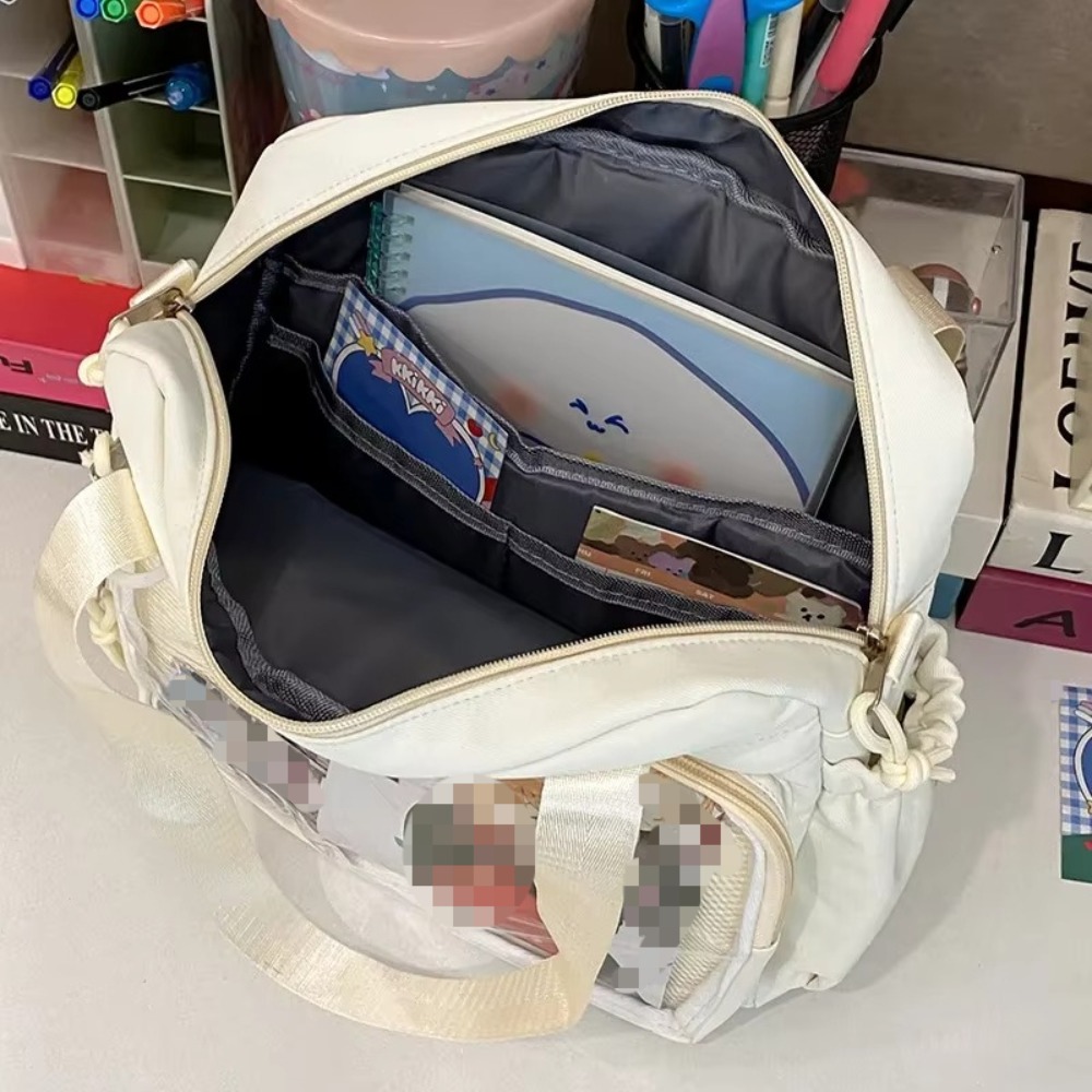 Tas Selempang Bahu Gaya Preppy - Luxury Y2K Bags ulasan dan harga