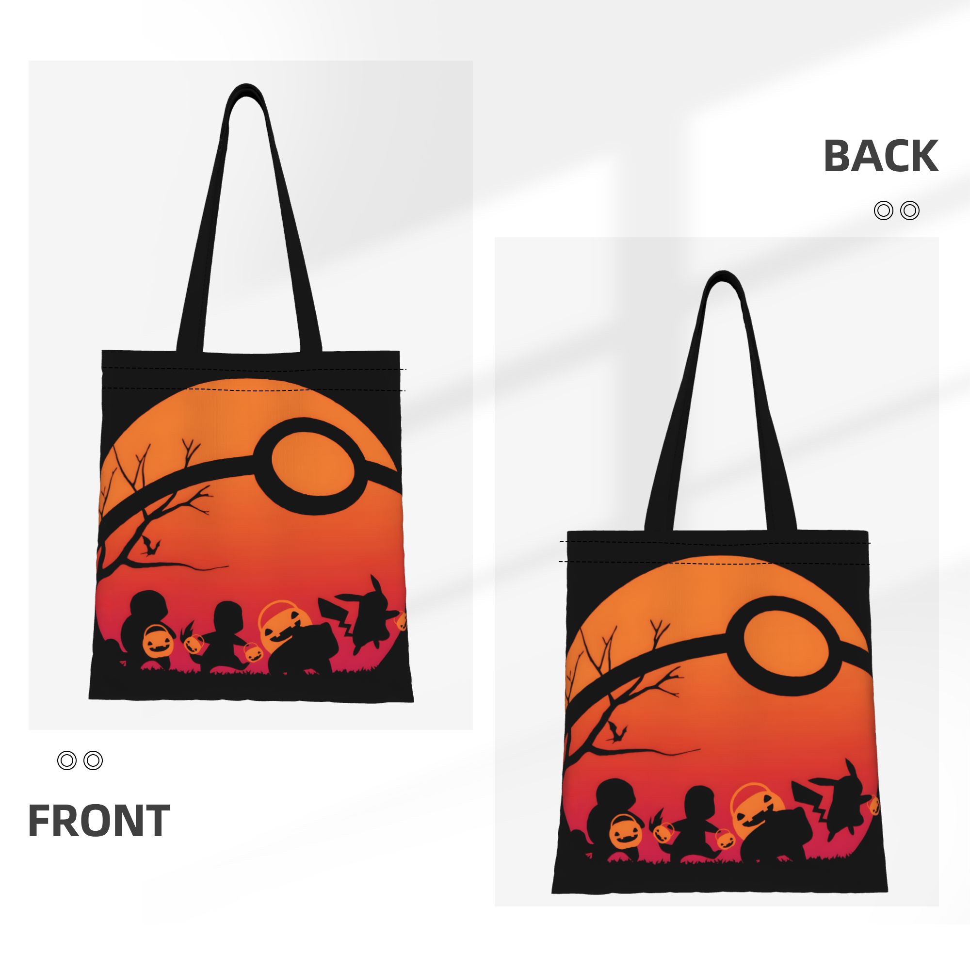 1 Buah Tas Tote Kanvas Electro - Canvas Tote Designer ulasan dan harga