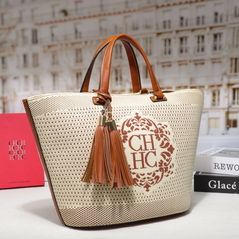 CHCH Tas Tote Rajut Wanita Bar - Canvas Tote Designer ulasan dan harga