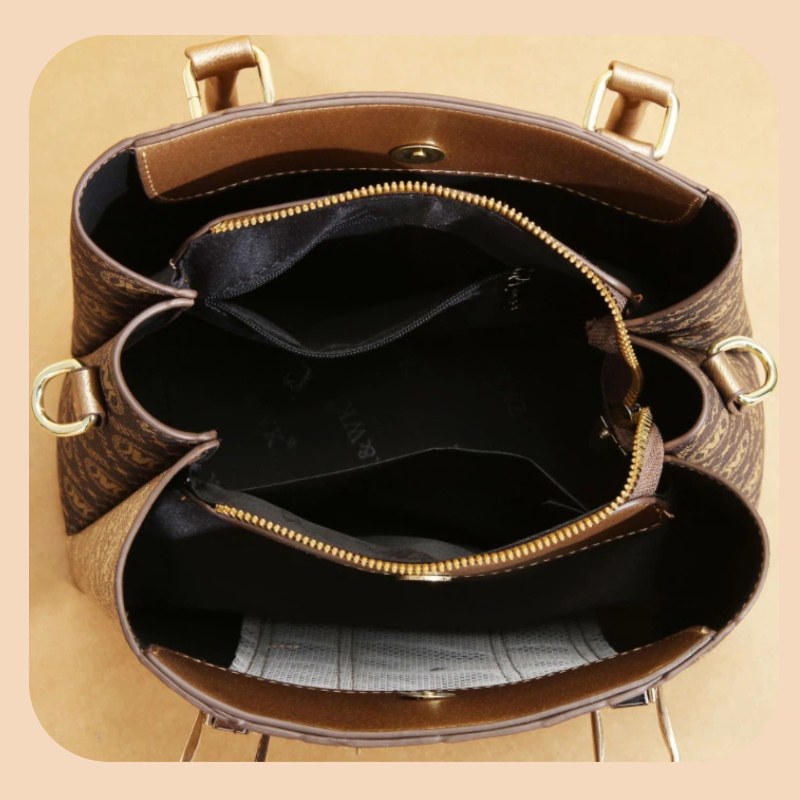 Set tas wanita 3 potong dengan - Luxurious Bag ulasan dan harga