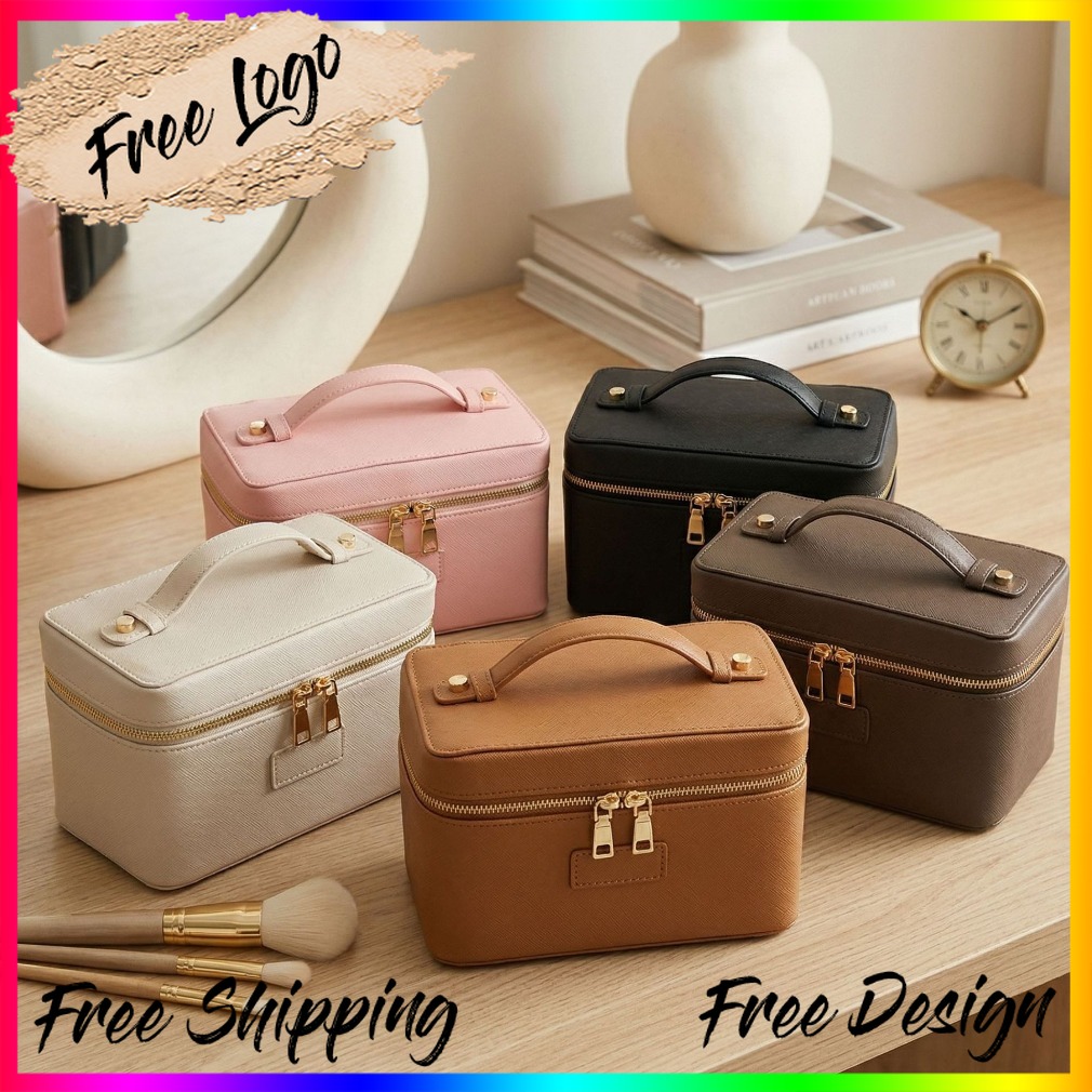 Tas Makeup Kulit Motif Burung  - Luxury Bags Leather ulasan dan harga