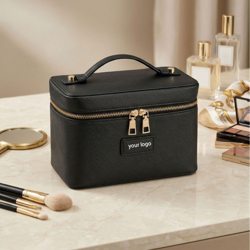 Tas Makeup Kulit Motif Burung  - Luxury Bags Leather ulasan dan harga