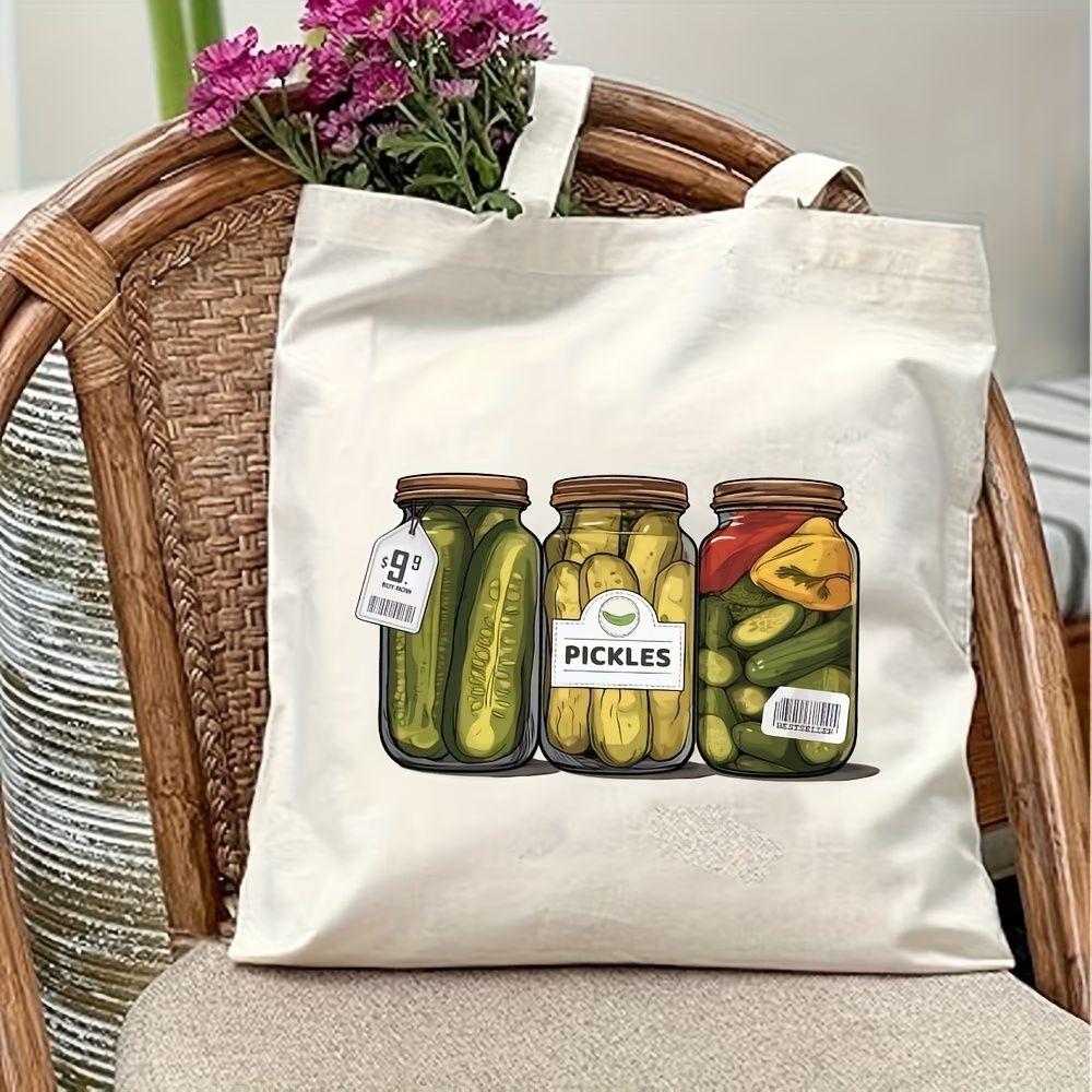 1 Tas Tote Kanvas Tahan Lama B - Canvas Tote Designer ulasan dan harga
