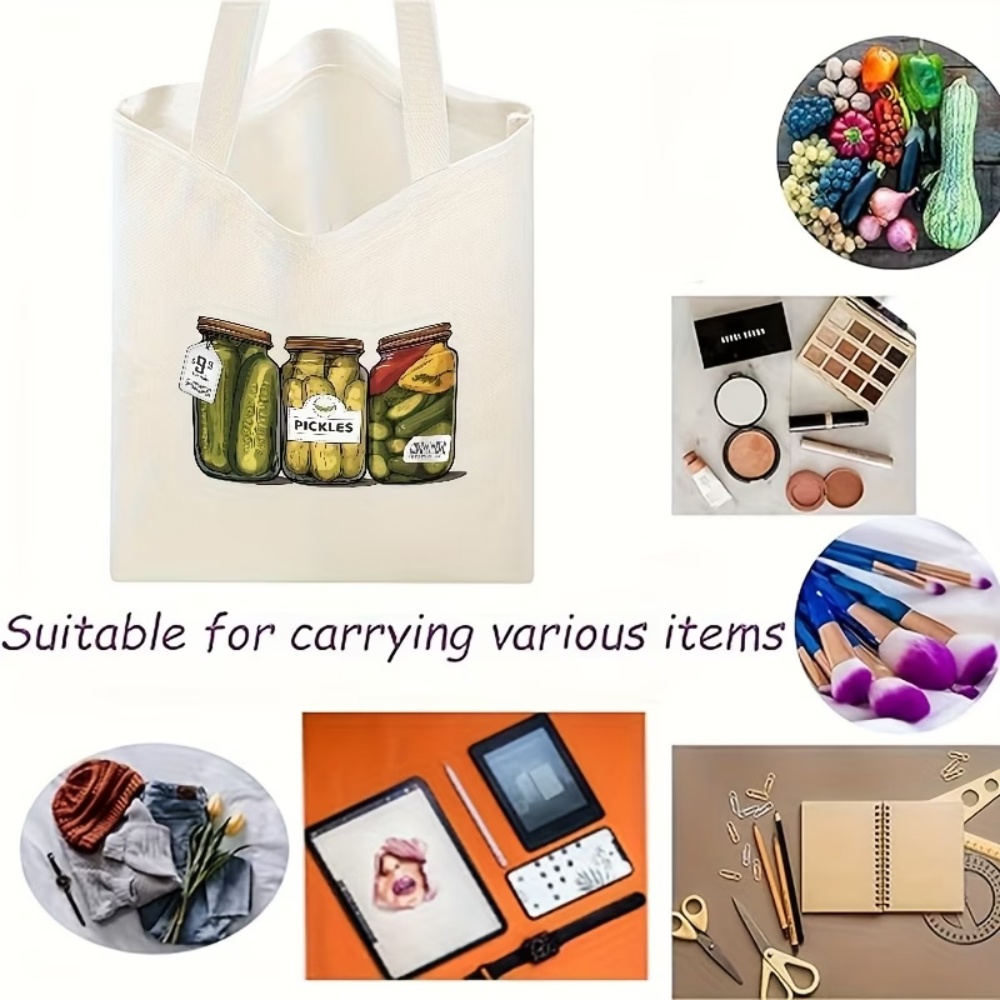 1 Tas Tote Kanvas Tahan Lama B - Canvas Tote Designer ulasan dan harga
