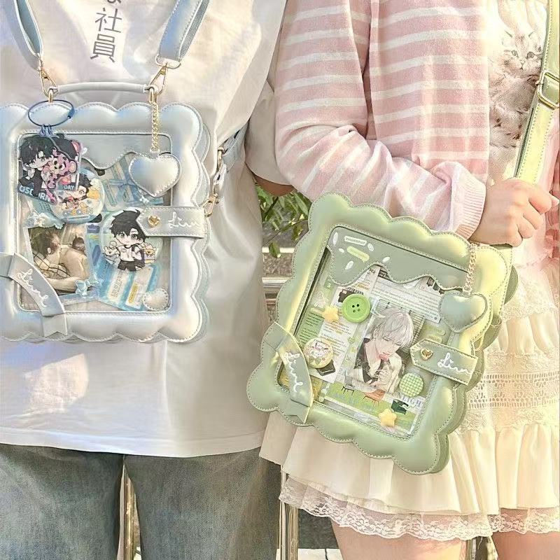 Ransel Lucu Kawaii Transparan  - Luxury Y2K Bags ulasan dan harga